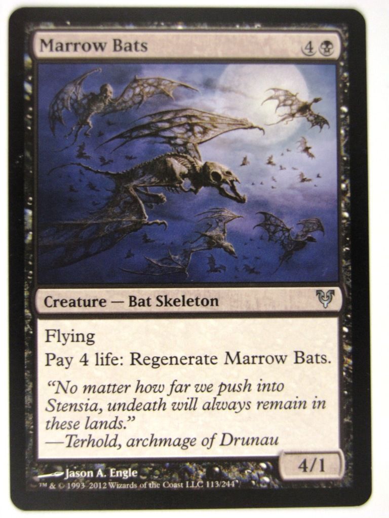 MTG Magic: The Gathering Cards: MARROW BATS: AVR