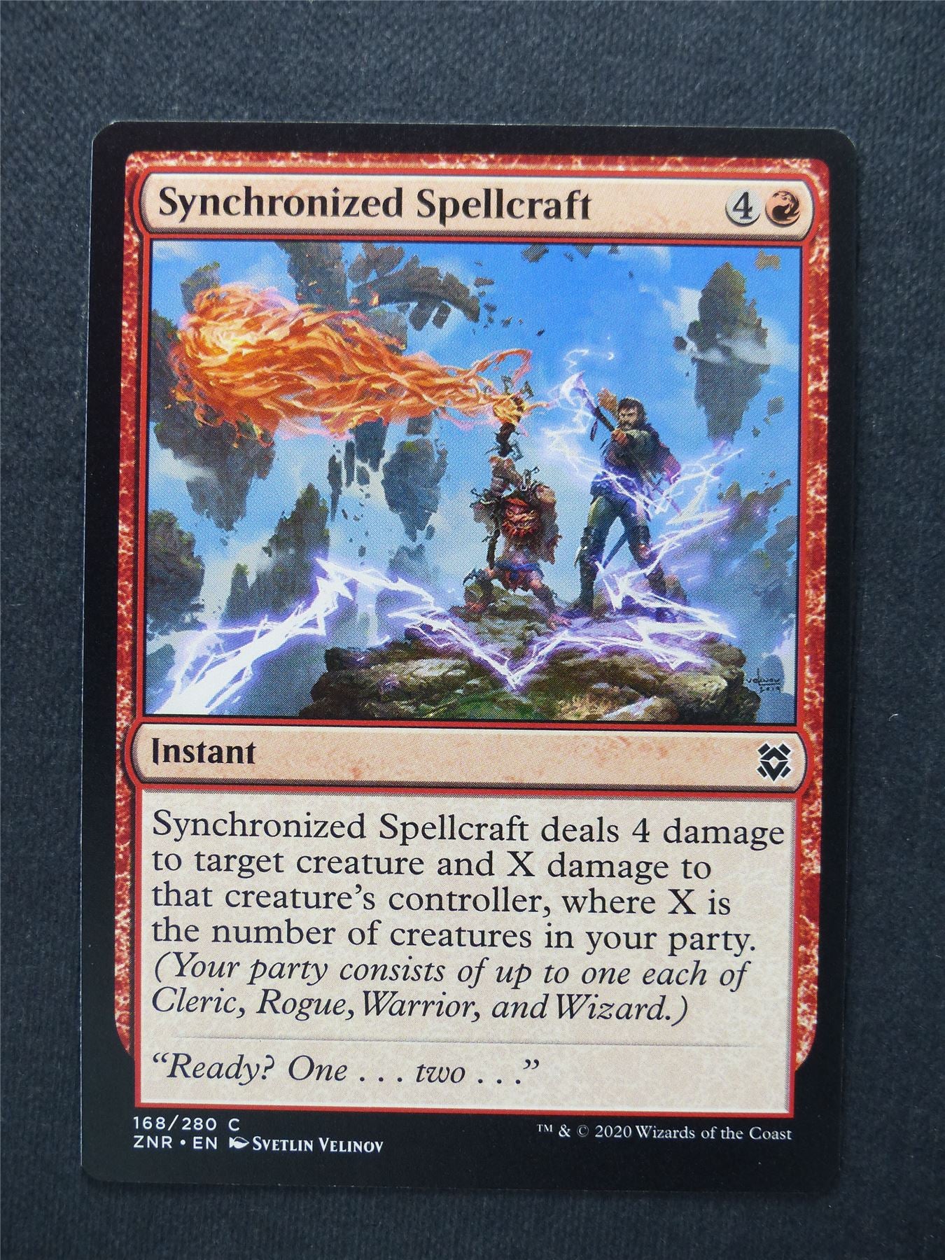 Synchronized Spellcraft - Mtg Magic Cards #VB