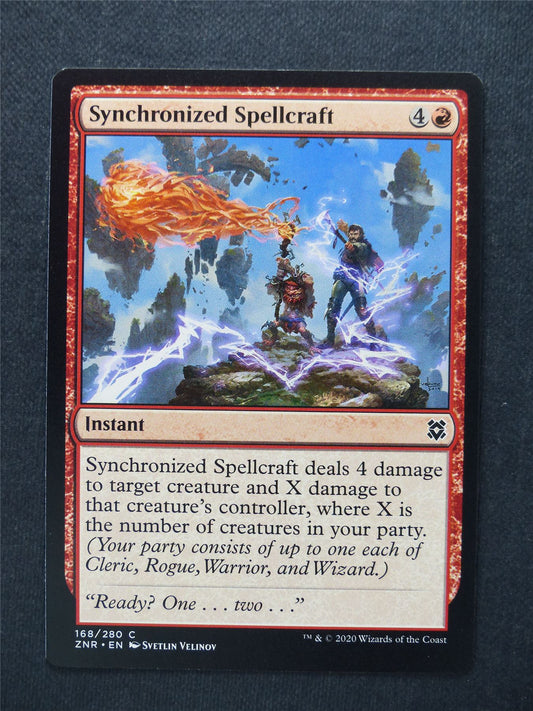 Synchronized Spellcraft - Mtg Magic Cards #VB