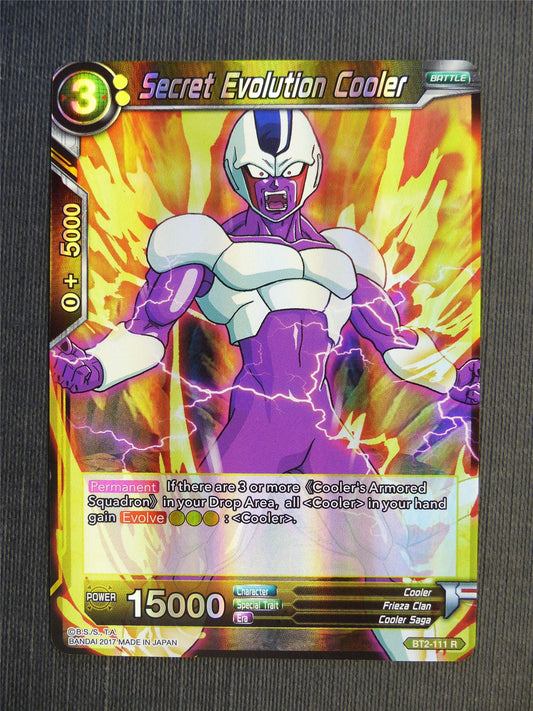 Secret Evolution Cooler R - Dragon Ball Super Cards #6AS