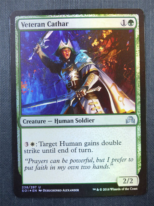 Veteran Cathar Foil - Mtg Card #41V