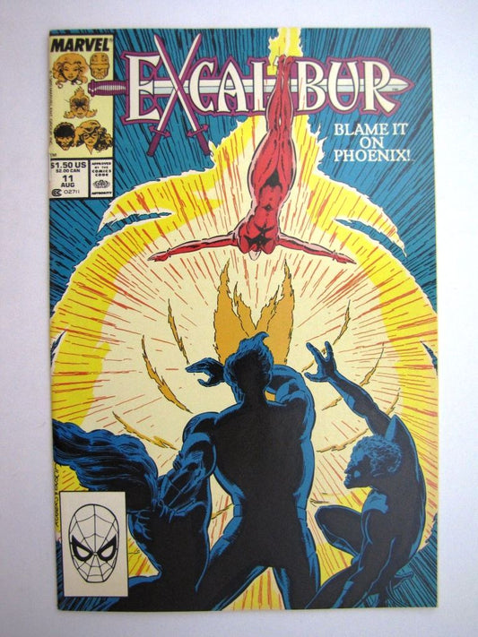 Marvel Comics: EXCALIBUR #11 AUGUST 1989 # 24F78