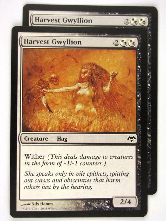 MTG Magic: The Gathering Cards: HARVEST GWYLLION x2: EVE