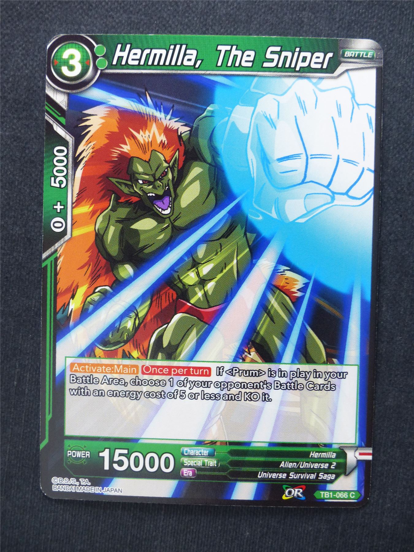 Hermilla the Sniper - Dragon Ball Super Cards #B7