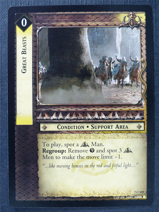 Great Beasts 7 C 149 - LotR Card #3ER