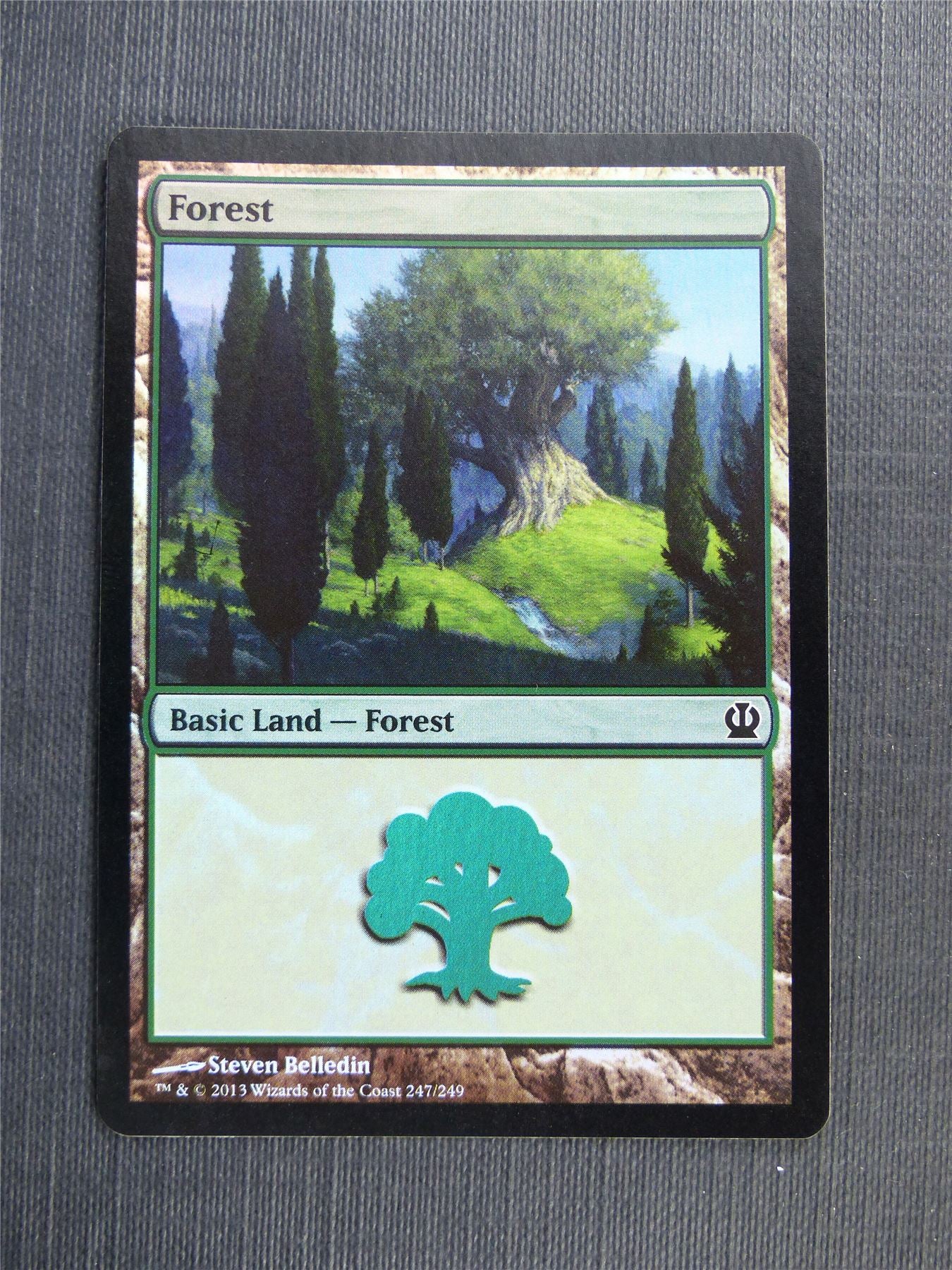 Forest 247/249 Foil - Mtg Magic Cards #529