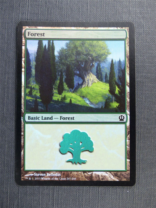 Forest 247/249 Foil - Mtg Magic Cards #529