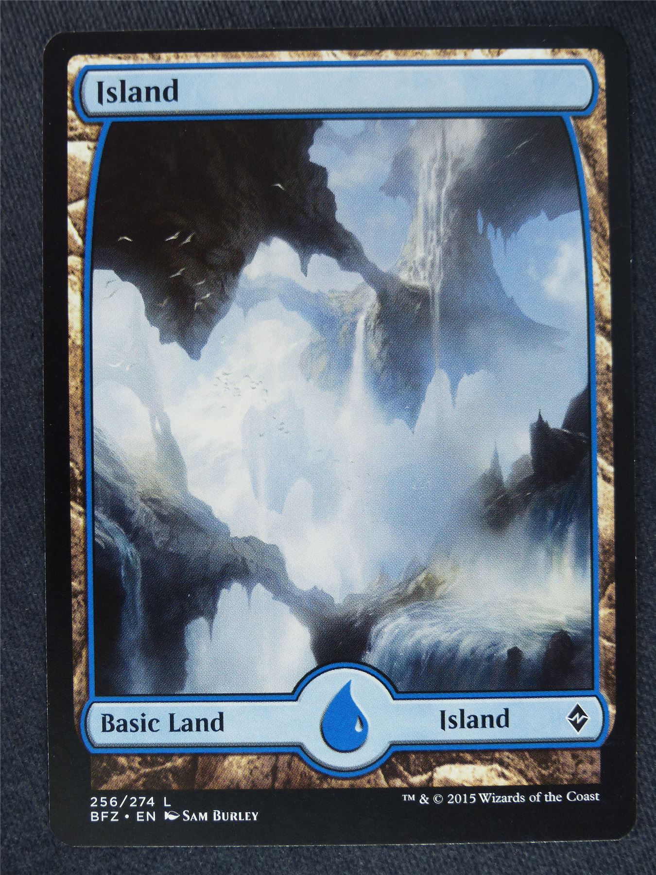 Island Full Art 256/274 - Mtg Magic Cards #U