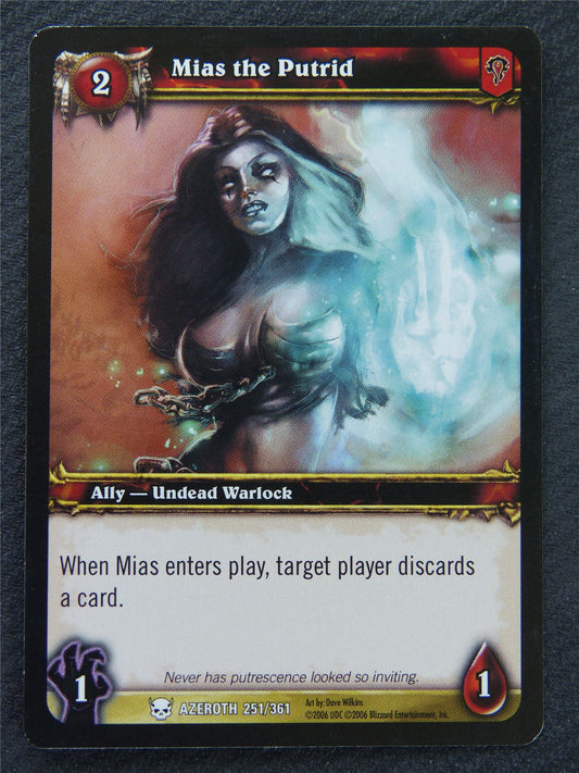 Mias The Putrid - Common - World Of Warcraft #1CM