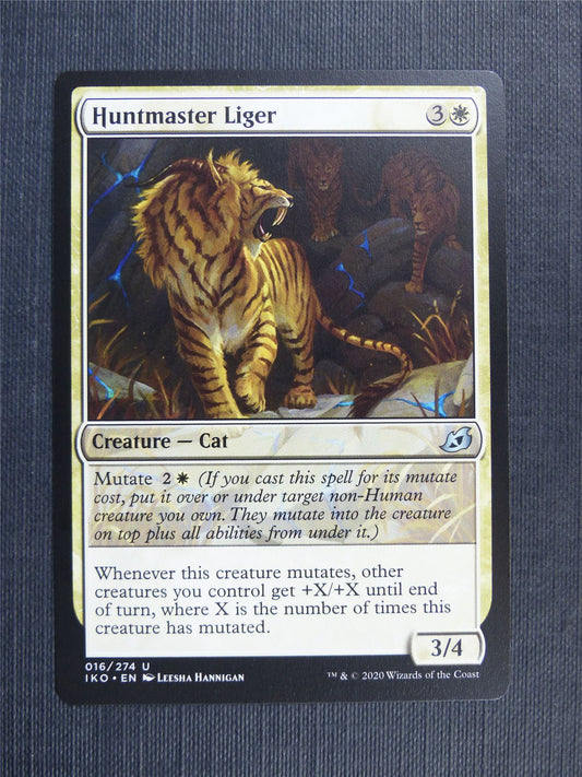 Huntmaster Liger - IKO Mtg Card