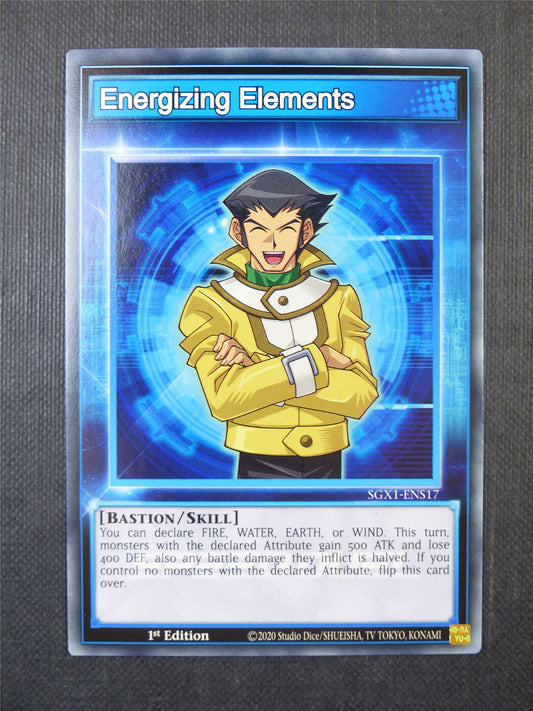 Energizing Elements SGX1 - 1st ed Yugioh Card #9RZ