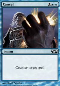 Mtg Magic Card: M10 : Cancel