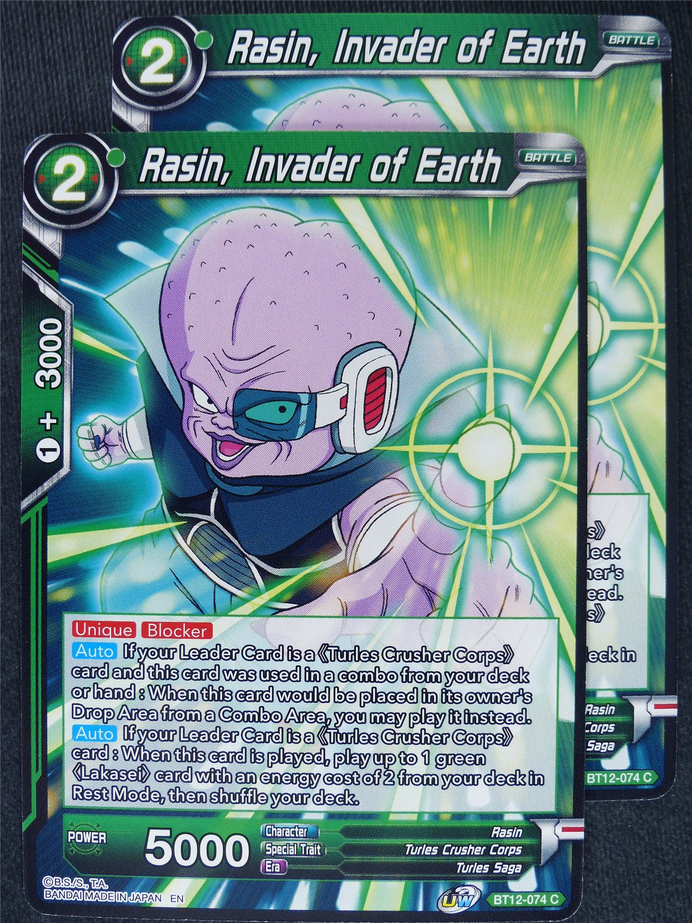 Rasin Invader of Earth x2 #PI
