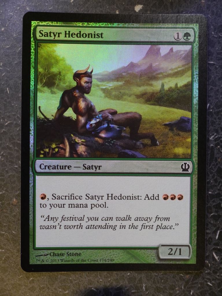 MTG Cards: SATYR HEDONIST FOIL # 5B33