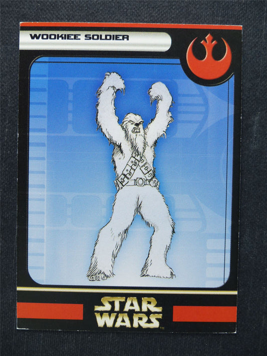 Wookiee Soldier 20/60 - Star Wars Miniatures Spare Cards #AM