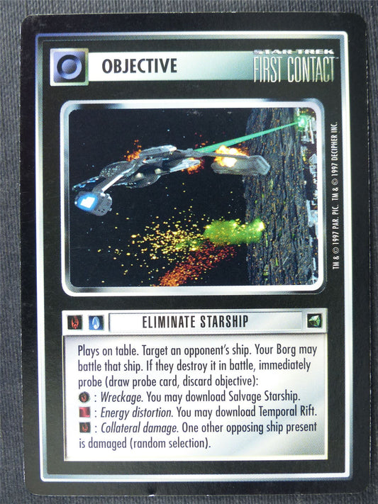 Eliminate Starship - FC - Star Trek Cards #109