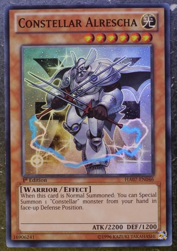 Yugioh Cards: CONSTELLAR ALRESCHA HA07 SUPER RARE # 2J62