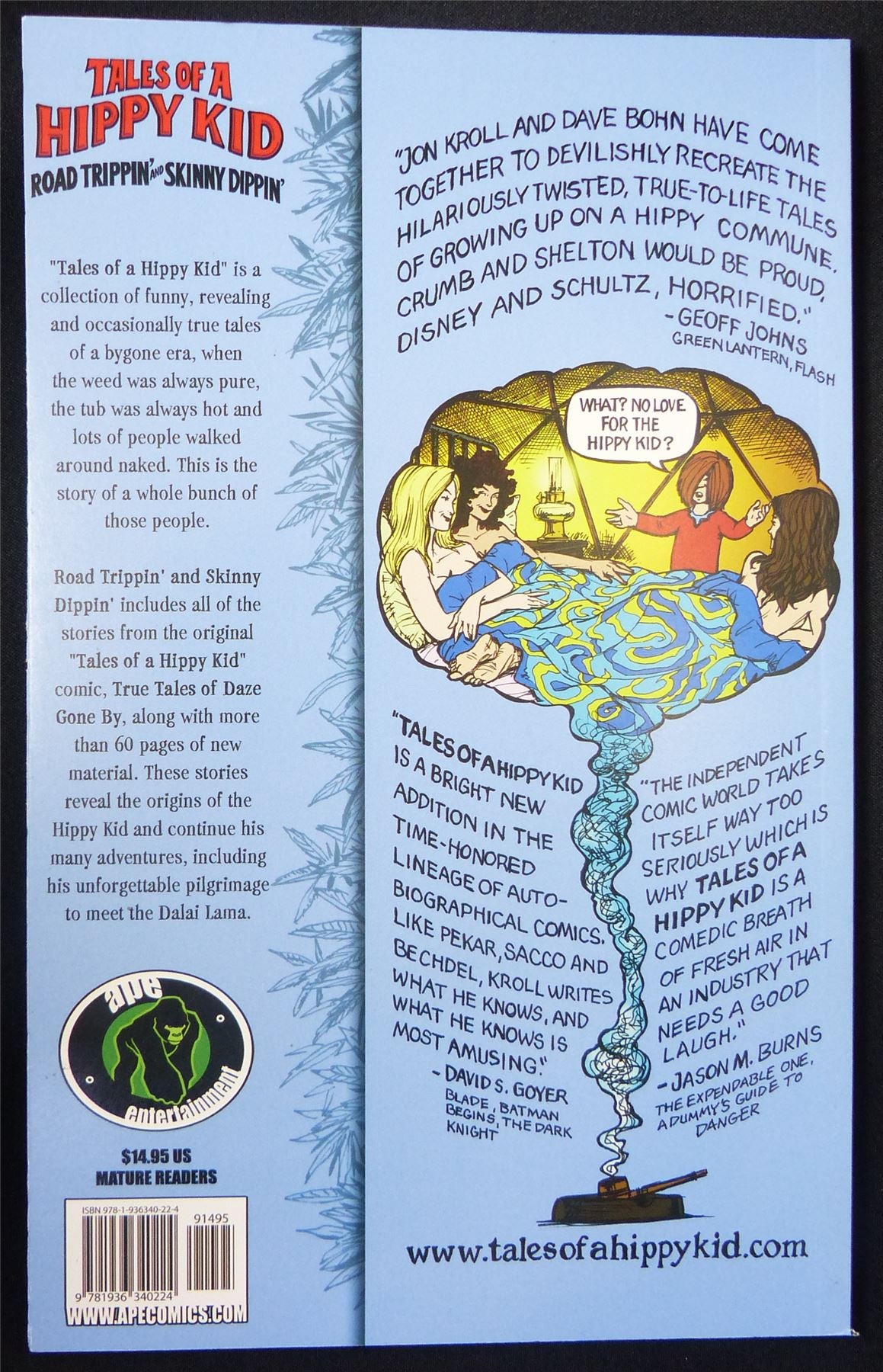 TALES of a Hippy Kid: Road Trippin and Skinny Dippin - Graphic Softback #13Q