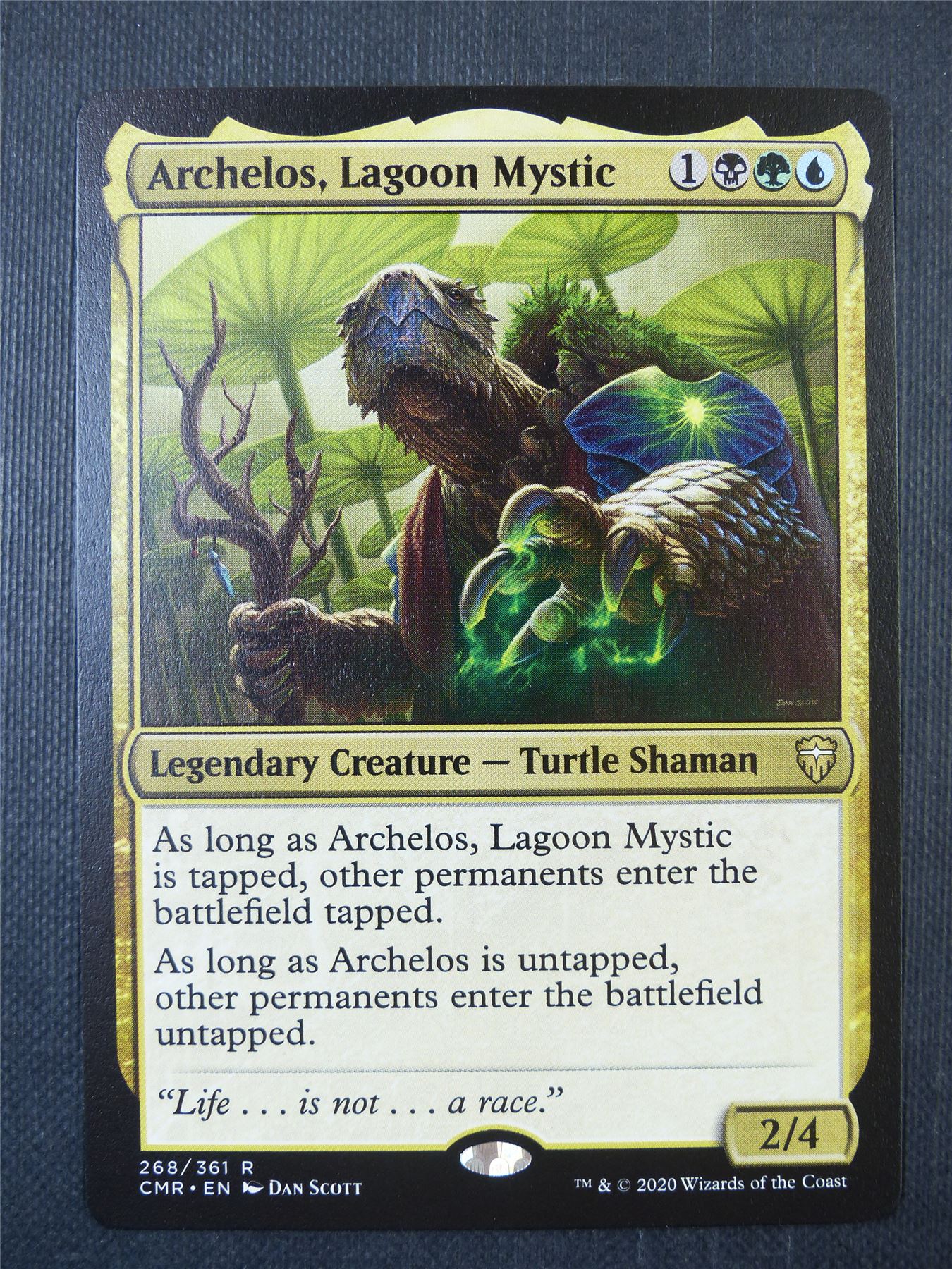 Archelos Lagoon Mystic - Mtg Card #8V1