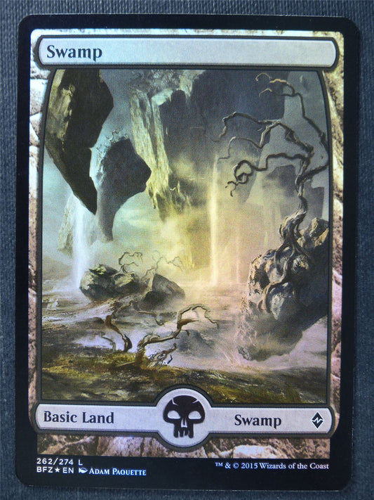 Swamp 262/274 Full Art Foil - Mtg Magic Card #W1