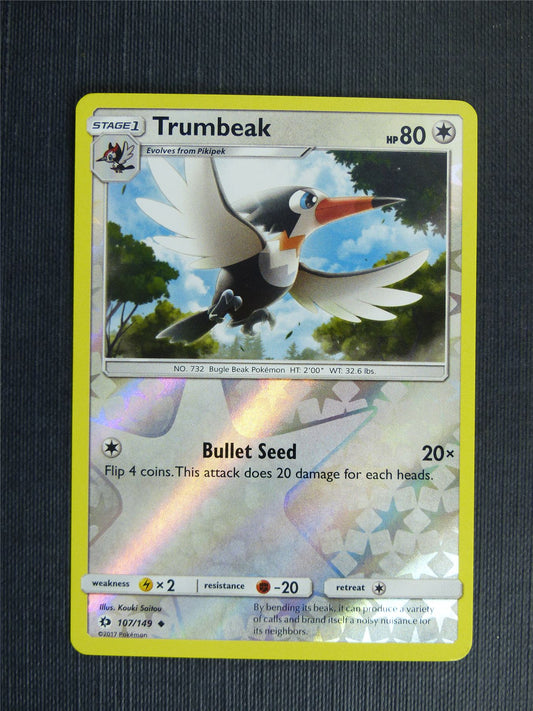 Trumbeak 107/149 Reverse Holo - Pokemon Cards #1DM