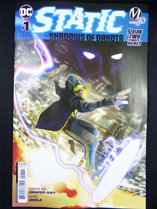 STATIC Season two #1 - Apr 2023 DC Comic #2SQ