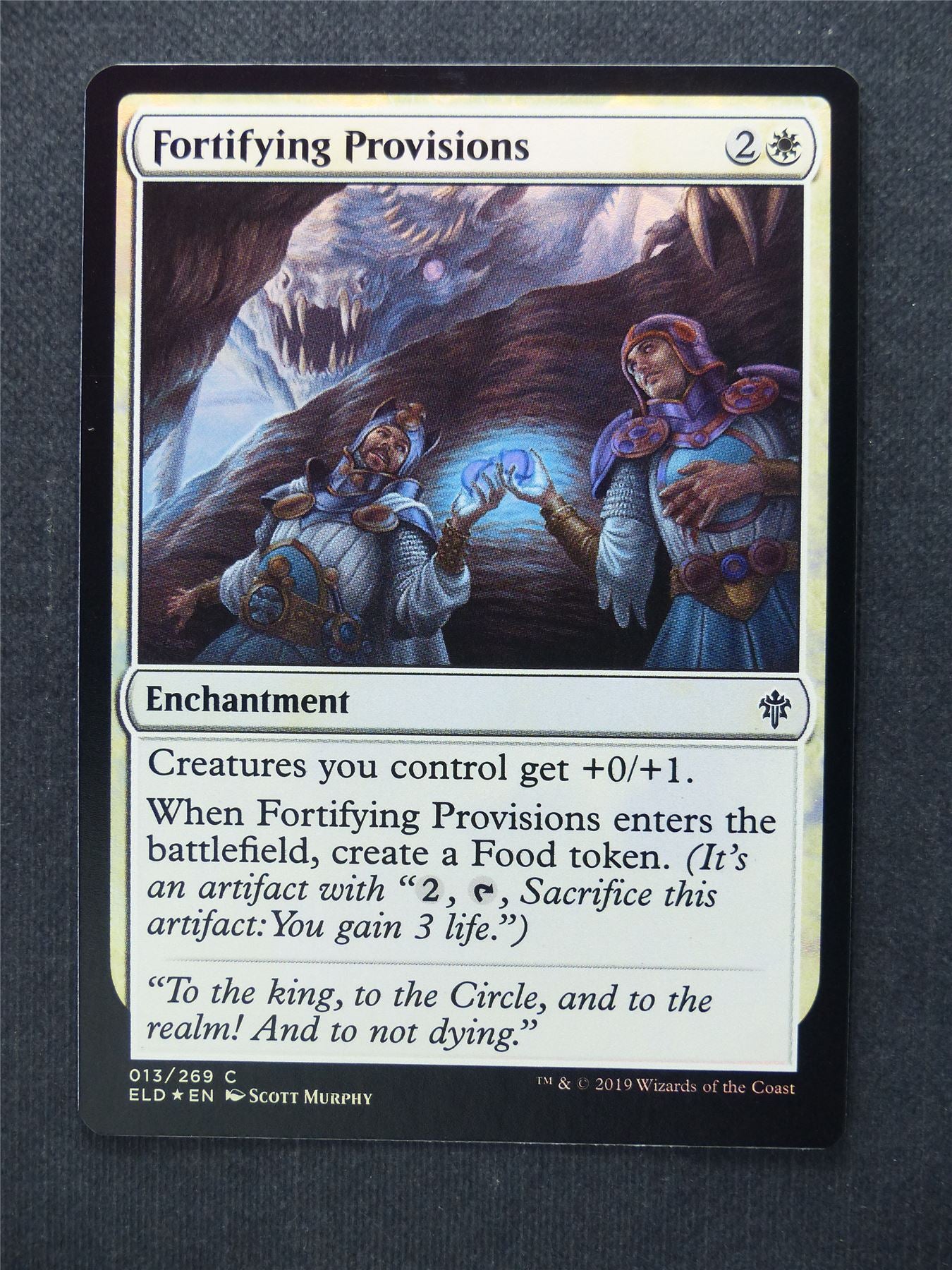 Fortifying Provisions Foil - Mtg Magic Cards #K9