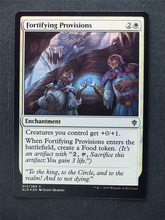 Fortifying Provisions Foil - Mtg Magic Cards #K9