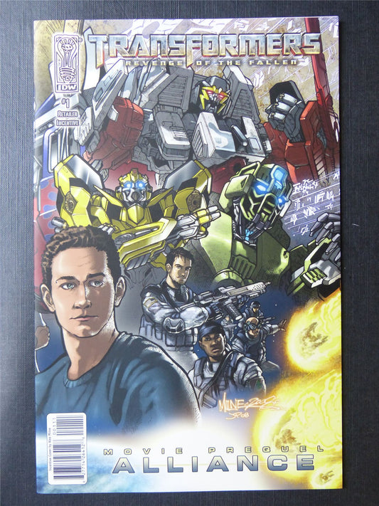 TRANSFORMERS: Revenge of the Fallen #1 - IDW Comics #8V