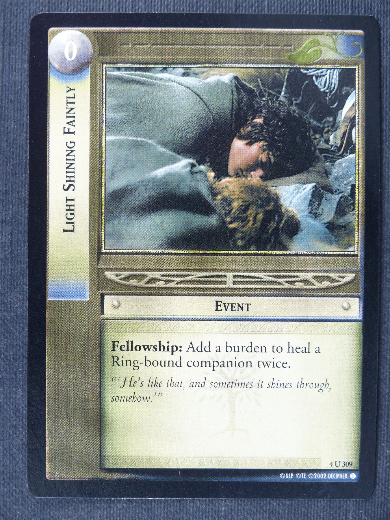 Light Shining Faintly 4 U 309 - LotrR Cards #3H0