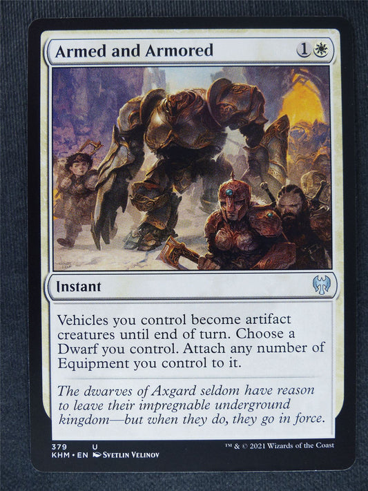 Armed and Armored #MX