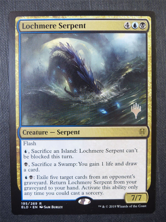 Lochmere Serpent promo stamped - Mtg Card #8CQ