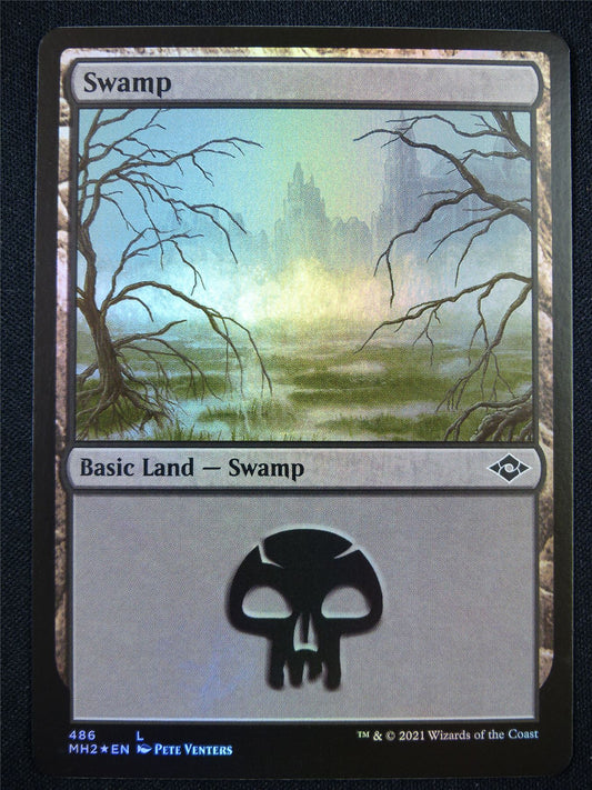Swamp 486 Foil - Mtg Card #22G