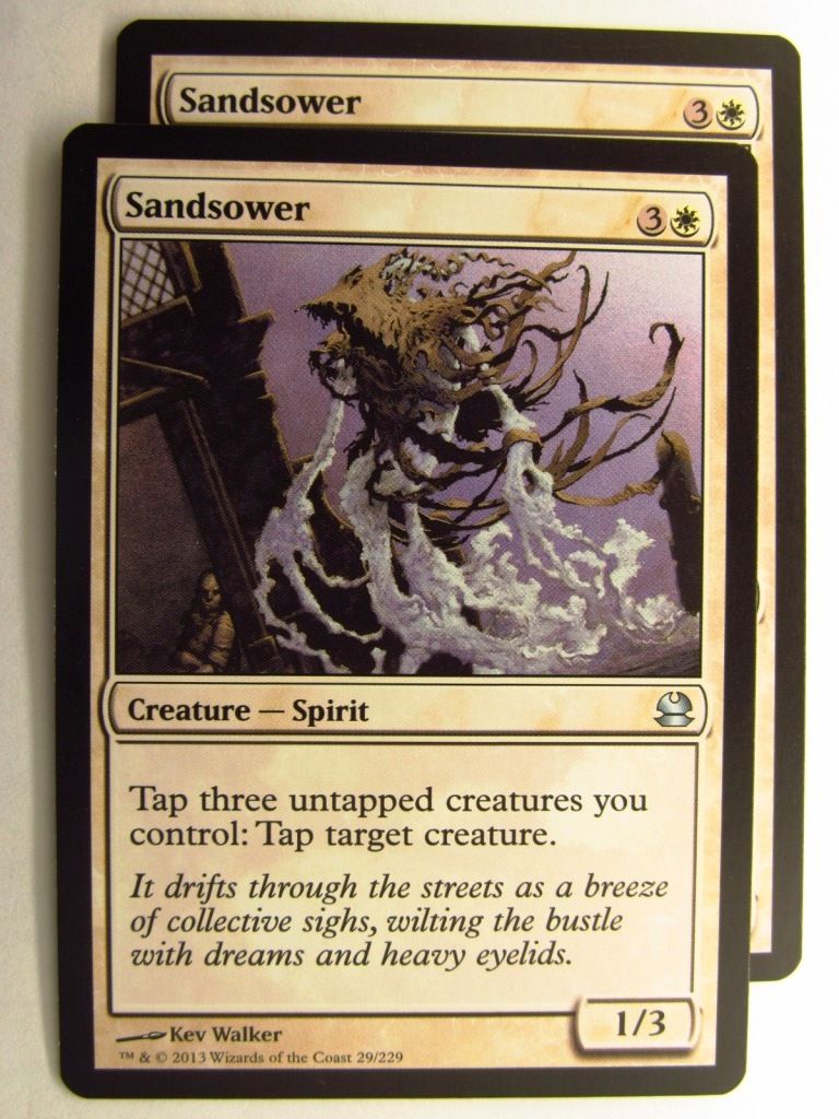MTG magic the gathering CCG: SANDSOWER x2: MODERN MASTERS