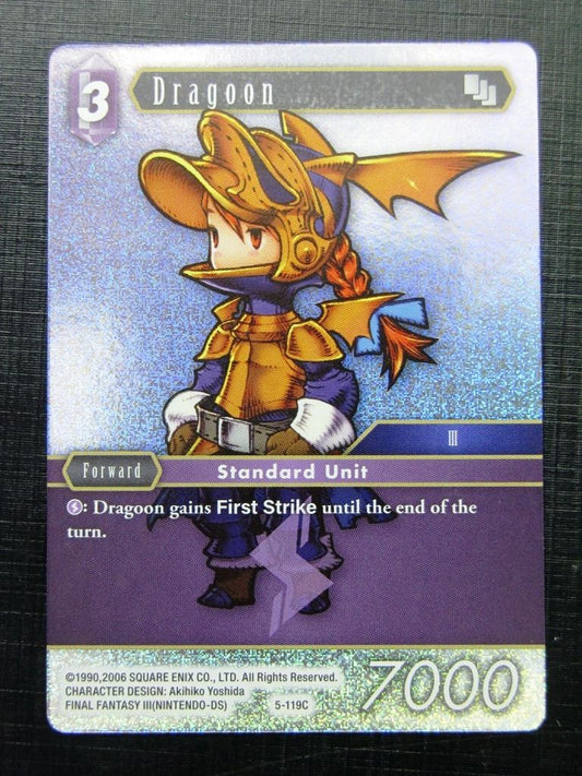 Dragoon 5-119C - Foil - Final Fantasy Card # 10J44