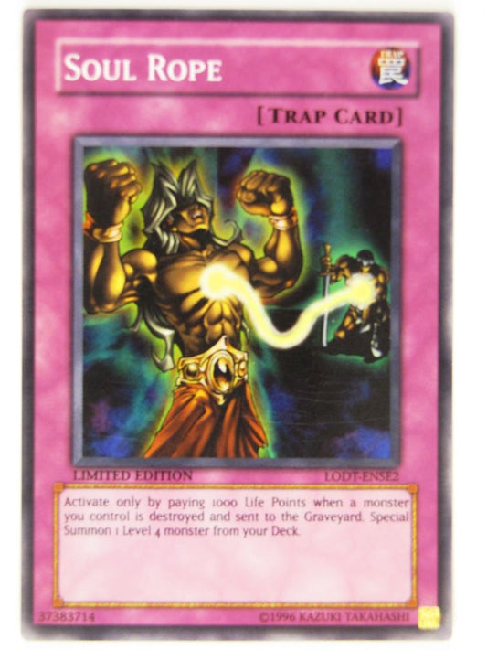 Yugioh Cards: SOUL ROPE LODT SUPER RARE # 18I40