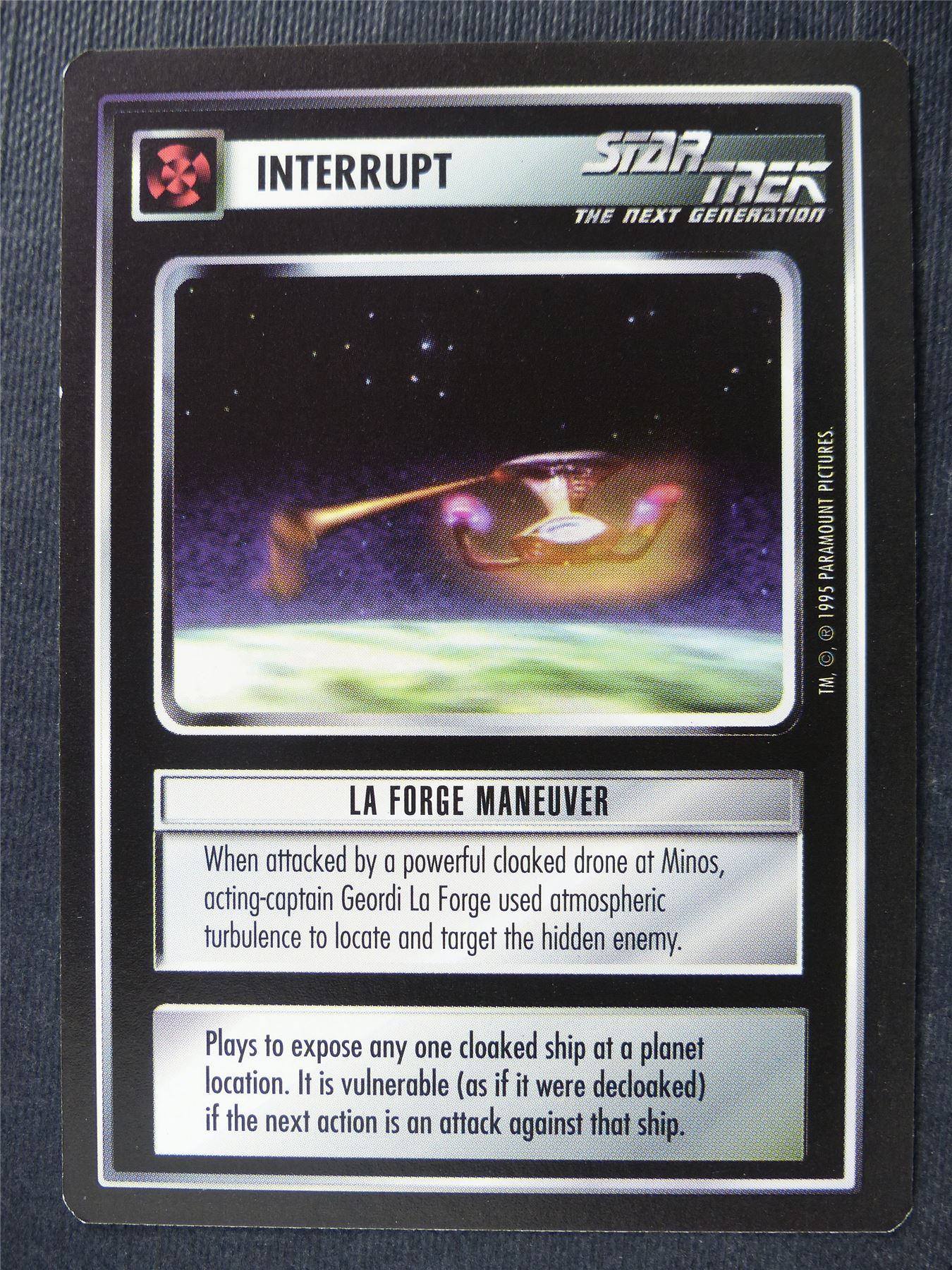La Forge Maneuver - NG - Star Trek Card #4WB