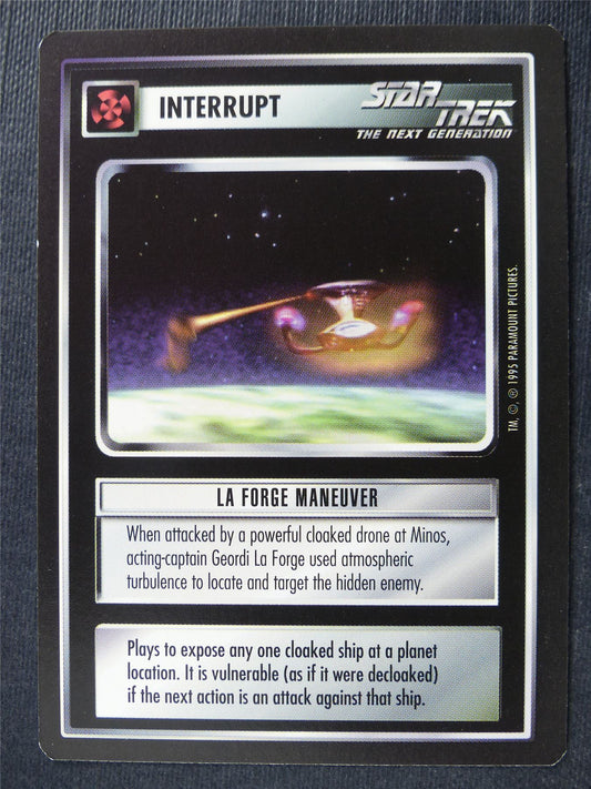 La Forge Maneuver - NG - Star Trek Card #4WB