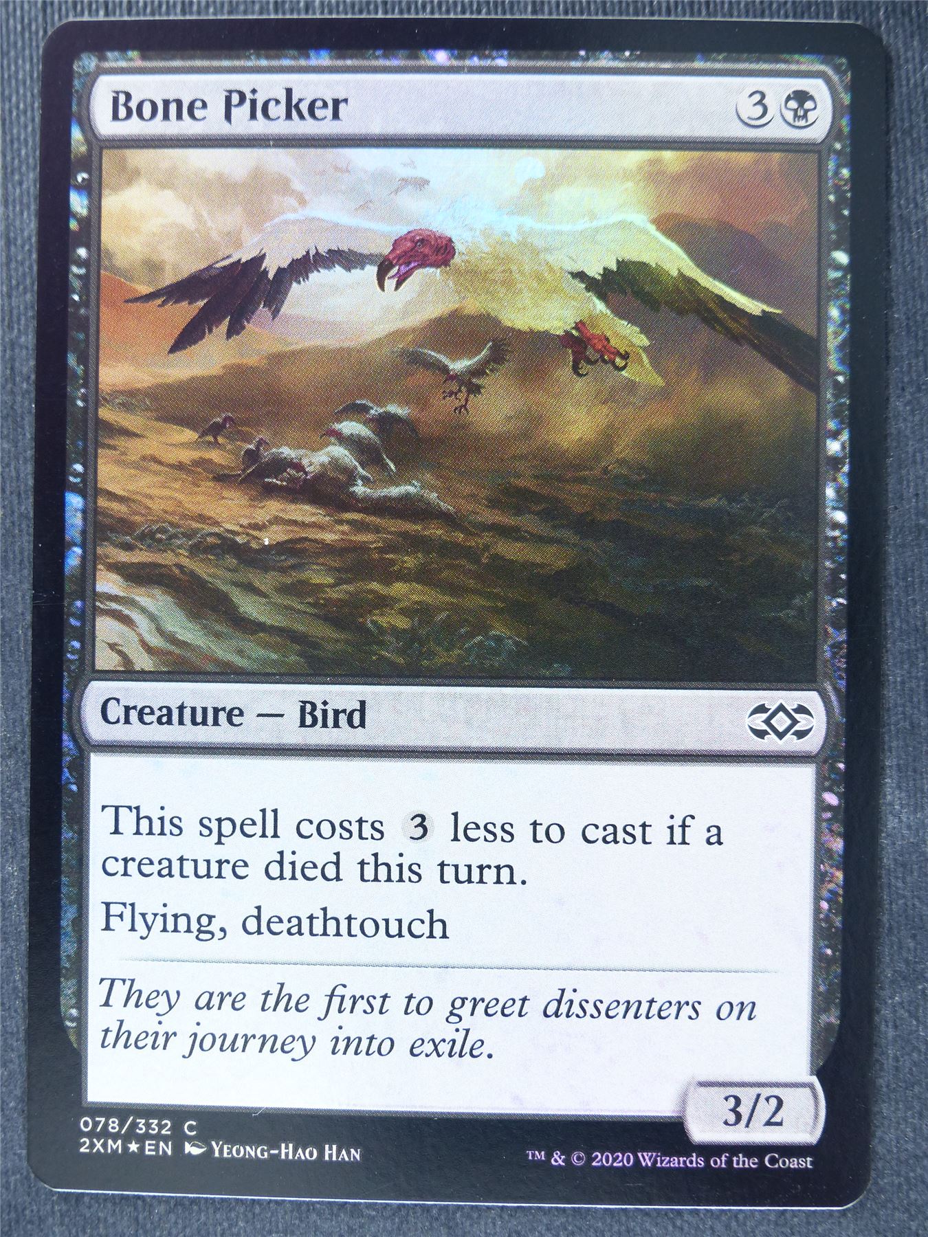 Bone Picker Foil - Mtg Magic Cards #1W0