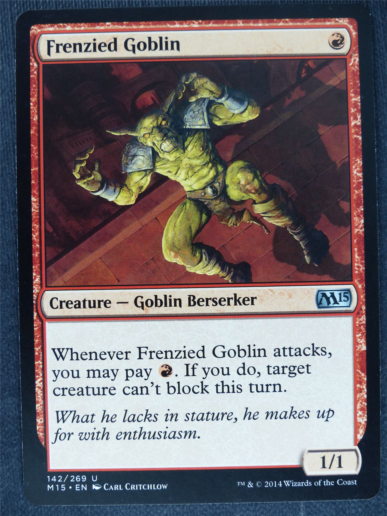 Frenzied Goblin - Mtg Magic Cards #A2