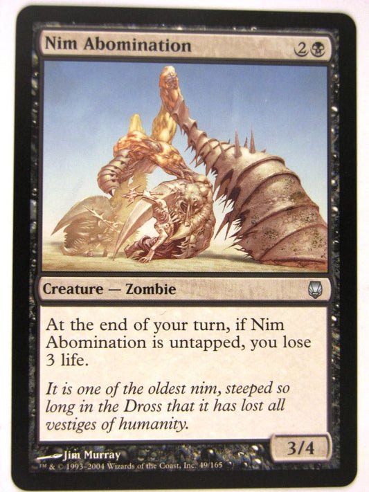 MTG Magic: the Gathering Cards: NIM ABOMINATION: DST