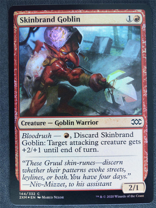 Skinbrand Goblin Foil - Double Masters - Mtg Magic Cards #31