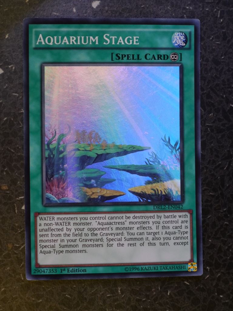 Yugioh Cards: AQUARIUM STAGE DRL2 SUPER RARE # 3D37