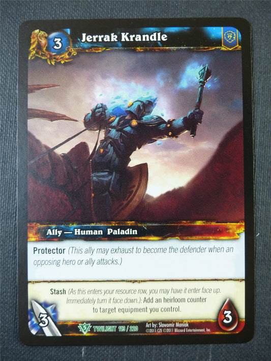 Jerrak Krandle 113/220 - WoW Card #16Q
