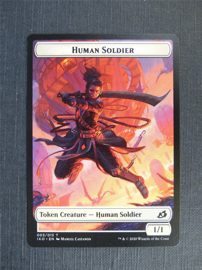 Zombie / Human Soldier Token - C20 - Mtg Card