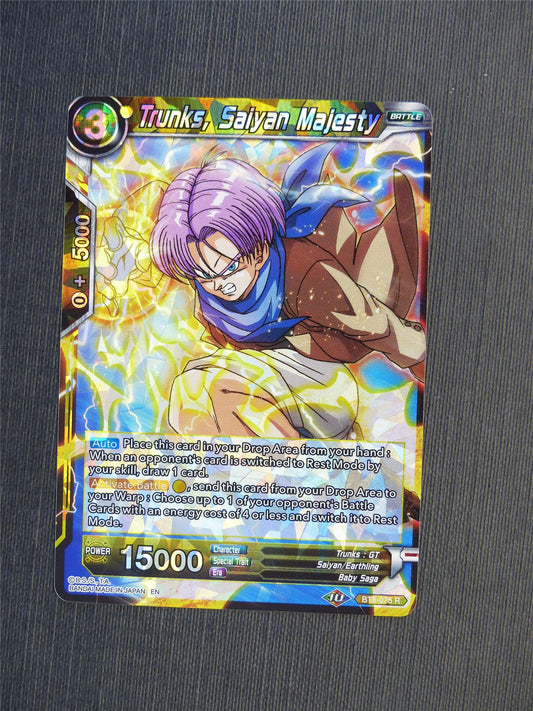 Trunks Saiyan Majesty - Dragon Ball Super Cards #5MA