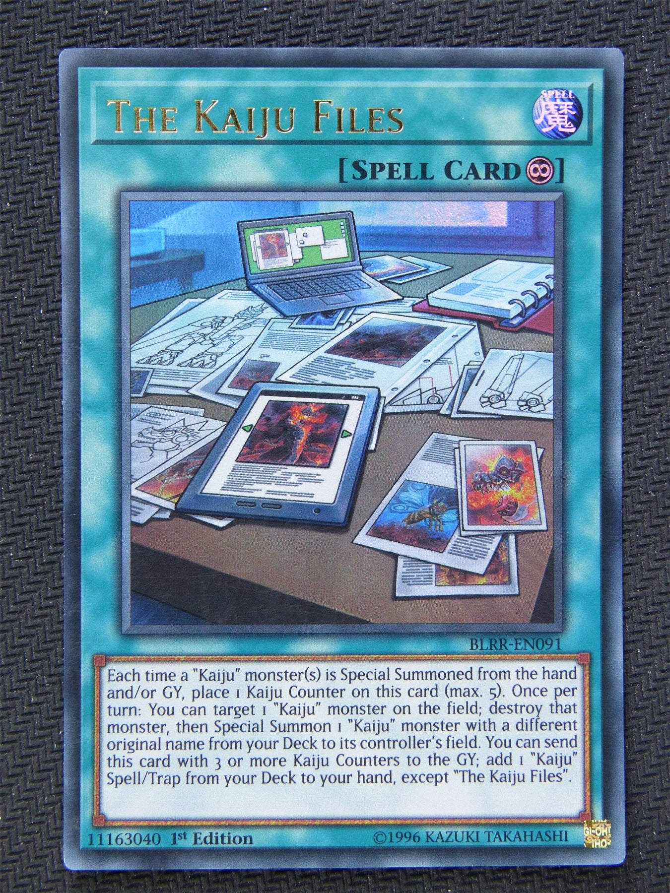 The Kaiju Files BLRR - Ultra Rare - Yugioh Card #654