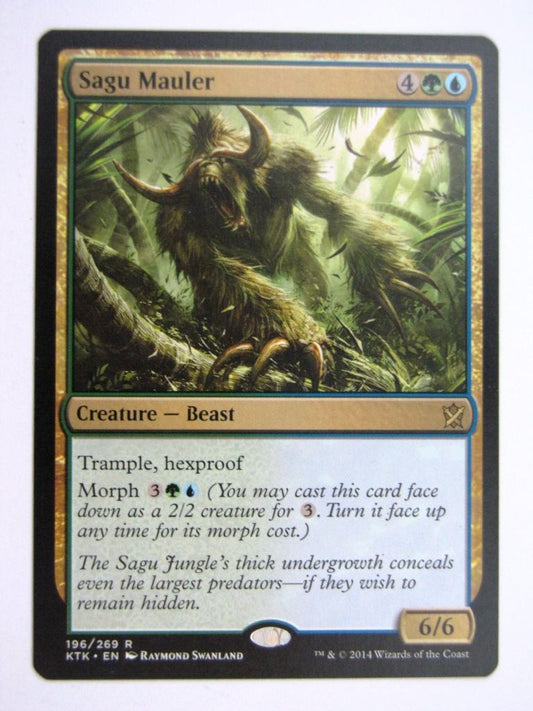 MTG Magic Played Cards: SAGU MAULER # 31E73