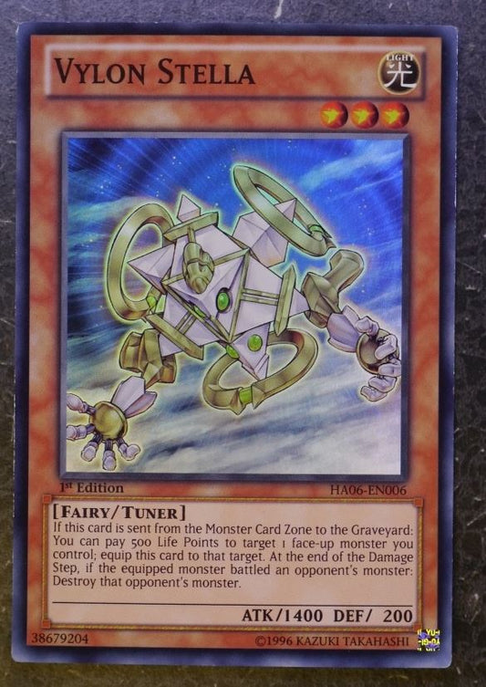 Yugioh Cards: VYLON STELLA HA06 SUPER RARE # 2J7