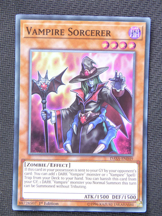 Vampire Sorcerer DASA - Super Rare - Yugioh Card #5OR